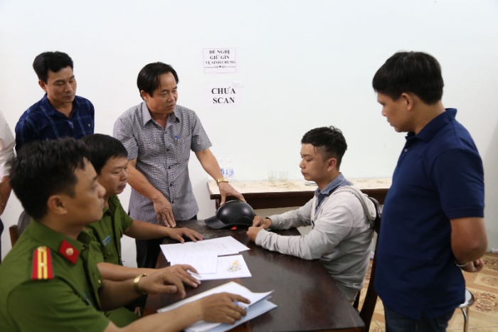 Đối tượng Nguyễn Mạnh Đạt sinh viên năm cuối đại học Xây Dựng Hà Nội